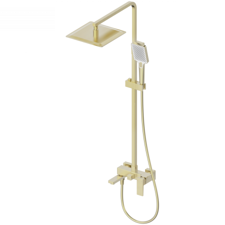Душевая система WONZON & WOGHAND, Брашированное золото (WW-88047068-BG) 