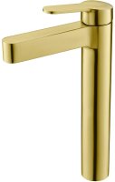 Смеситель для раковины BelBagno Delta DEL-LMC-BORO Золото брашированное