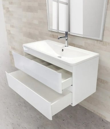 Раковина BelBagno 80 BB800/455-LV-MR-ALR Белая 