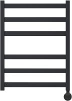 Полотенцесушитель электрический Point Меркурий PN83156BE П6 500x600 левый/правый, черный