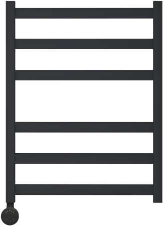 Полотенцесушитель электрический Point Меркурий PN83156BE П6 500x600 левый/правый, черный 