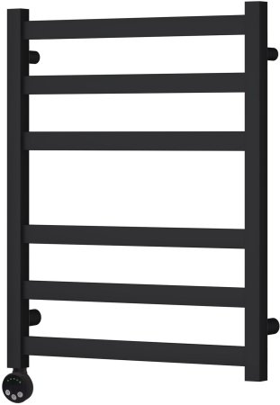 Полотенцесушитель электрический Point Меркурий PN83156BE П6 500x600 левый/правый, черный 