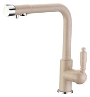 Смеситель для кухонной мойки Zorg Clean Water ZR 320 YF-33 песочный