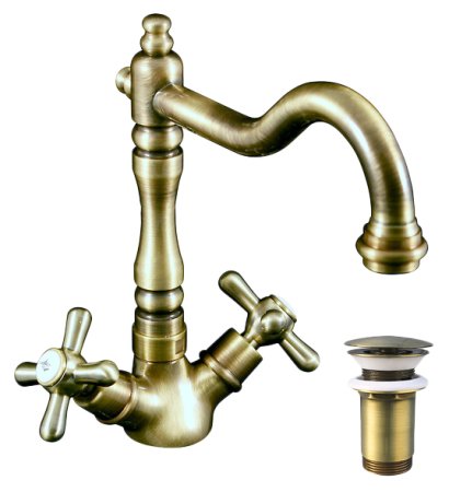 Смеситель Rav Slezak Morava retro MK121.5/8SM для раковины 