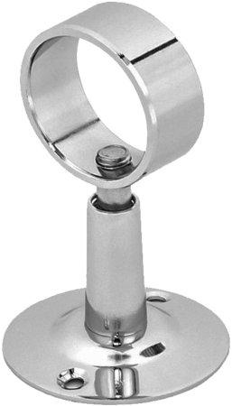 Держатель для полотенцесушителя Point PN00009 с кольцом 1", хром 