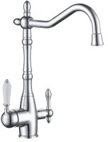 Смеситель для кухни Rose R158, хром Смеситель для кухни Rose R158, хром