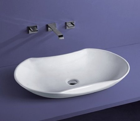 Раковина CeramaLux 9175 накладная 