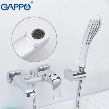 Смеситель для ванны Gappo G50 G3250-8 Хром 