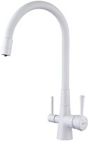 Смеситель для кухни Lemark Comfort с подключением к фильтру с питьевой водой (LM3075W) Смеситель для кухни Lemark Comfort с подключением к фильтру с питьевой водой (LM3075W)