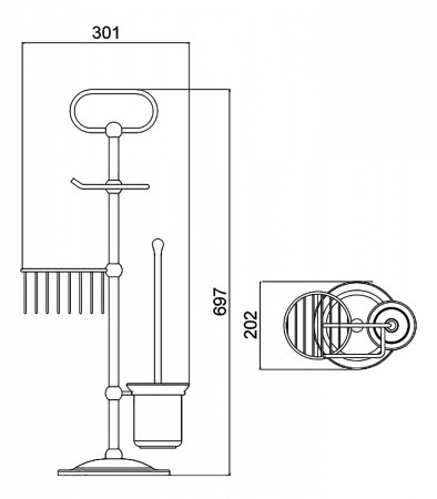 Стойка Timo Nelson 150085/00 
