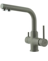 Смеситель для кухни Lemark COMFORT с подключением к фильтру питьевой воды, цвет: серый шёлк (LM3061PGS) Смеситель для кухни Lemark COMFORT с подключением к фильтру питьевой воды, цвет: серый шёлк (LM3061PGS)