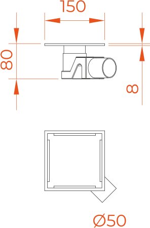 Душевой трап RGW SDR-15 