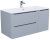 Тумба с умывальником, подвесная, 100 см, светло-серый, Edifice, IDDIS подходит умыв. 0101000i28 (EDI10L0i95K) 