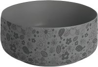 Раковина-чаша Artceram Cognac 42 COL001 15 87 Grigio oliva