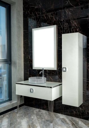 Столешница под раковину Boheme Armadi Art NeoArt 100 853-100-WH Белая 