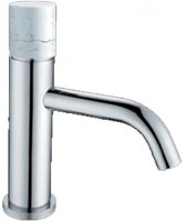 Смеситель для раковины Boheme Stick 121-CR-MR-W Хром Белый