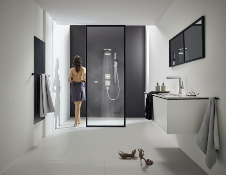 Смеситель для душа Hansgrohe ShowerSelect 15760000 с термостатом Хром 