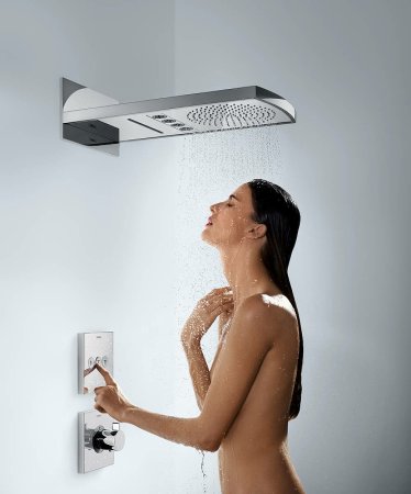 Смеситель для душа Hansgrohe ShowerSelect 15760000 с термостатом Хром 