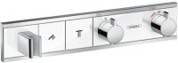 Смеситель для душа Hansgrohe RainSelect 15355400 с термостатом Белый Хром