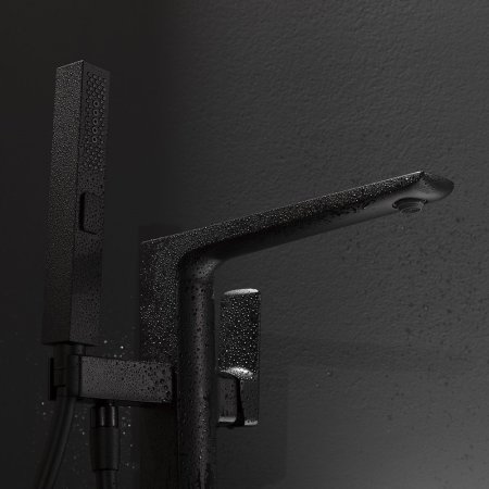 Смеситель для ванны Allen Brau Infinity 5.21009-31 Черный матовый 