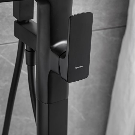 Смеситель для ванны Allen Brau Infinity 5.21009-31 Черный матовый 