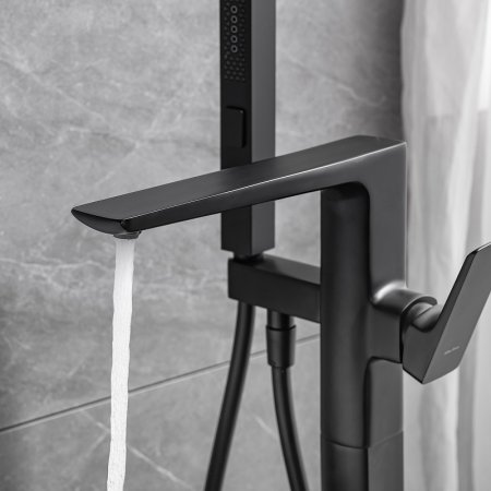 Смеситель для ванны Allen Brau Infinity 5.21009-31 Черный матовый 