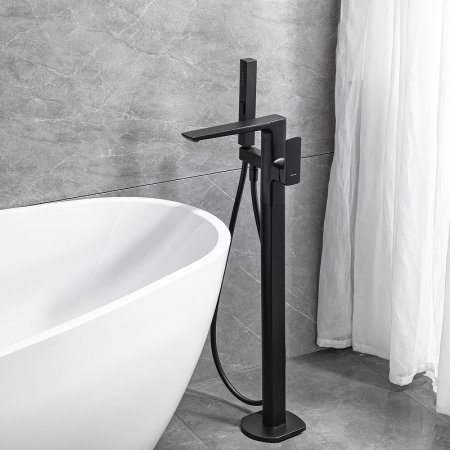 Смеситель для ванны Allen Brau Infinity 5.21009-31 Черный матовый 