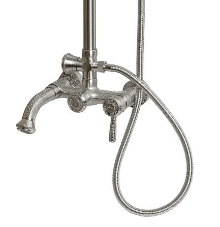 Душевая система Milacio Vitoria MC.101.SL Серебро 