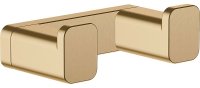 Двойной крючок Hansgrohe AddStoris 41755140 Шлифованная бронза