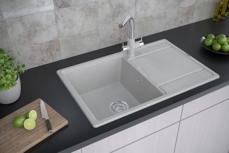 Смеситель Paulmark Es213011-GRCR для кухонной мойки 