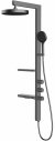 Душевая система Vincea Inspire VSFS-3I11GM Вороненая сталь 