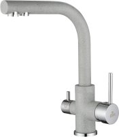 Смеситель для кухонной мойки Paulmark Essen Es213011-310 , серый