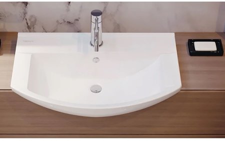 Раковина Sanita Luxe Best 85 BST85SLWB01 Белая 