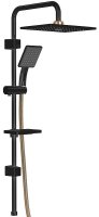 Душевая система Shouder Alma 9012617 Черная Золото