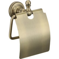 Настенный держатель туалетной бумаги с крышкой GANZER GZ 31030D