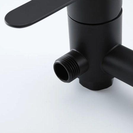 Гигиенический душ со смесителем Frap H801-6 F20801-6 Черный матовый 