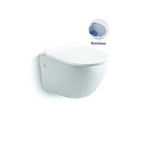 Унитаз подвесной Vincea Globo VT1-14S безободковый, белый Унитаз подвесной Vincea Globo VT1-14S безободковый, белый