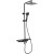 Душевая система настенная REA Bravo REA-P0636 чёрная 