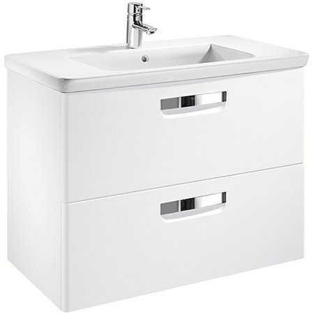 Тумба под раковину Roca The Gap 70 ZRU9302733 подвесная Белая матовая 