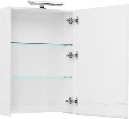 Зеркало-шкаф Aquanet Йорк 60 белый 