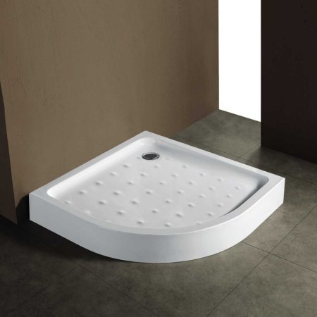 Акриловый поддон для душа Vincea VST-2AQ-9090 90x90 с антискользящим покрытием 