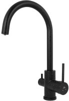 Смеситель для кухни Kaiser Merkur 26744-12 Черный мрамор