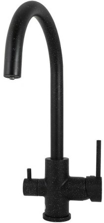 Смеситель для кухни Kaiser Merkur 26744-12 Черный мрамор 