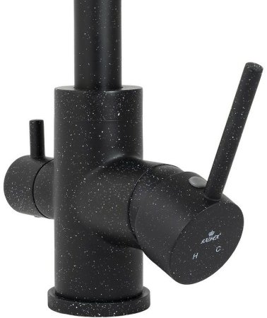 Смеситель для кухни Kaiser Merkur 26744-12 Черный мрамор 