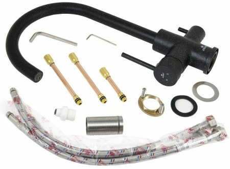 Смеситель для кухни Kaiser Merkur 26744-12 Черный мрамор 