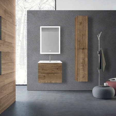 Шкаф пенал Vincea Mia 35 L VSC-2M170VO-L подвесной V.Oak 