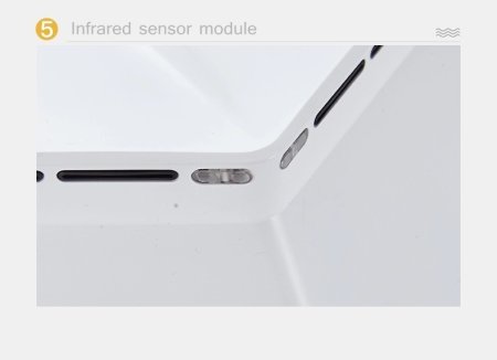 Сушилка для рук CeramaLux A1011 белая 