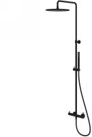 Душевая система Whitecross Y black Y1244BL Черная матовая