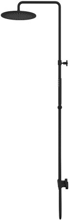 Душевая система Whitecross Y black Y1244BL Черная матовая 