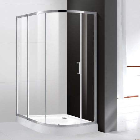 Душевой уголок Cezares Molveno RH 2 120/90 C Cr IV стекло прозрачное 